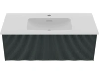 Тумба с раковиной La Fenice Terra 100 серая