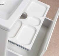 Тумба под раковину Velvex Klaufs 70.2Y белая, напольная