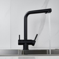 Смеситель для кухни Shevanik S468H черный