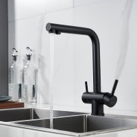 Смеситель для кухни Shevanik S468H черный