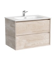 Тумба с раковиной Sancos Marmi 2.0 70 дуб галифакс натуральный, раковина CN7007