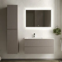 Мебель для ванной комнаты Sancos Snob R 100 см, L, doha soft