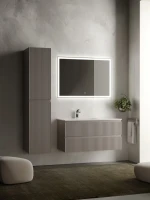 Мебель для ванной комнаты Sancos Snob R 100 см, L, doha soft