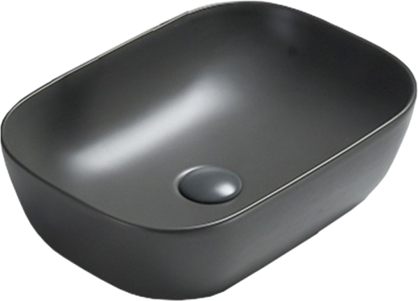 Накладная раковина Vincea VBS-102MA 46 матовый антрацит