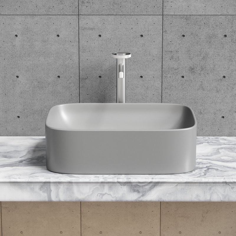 Накладная раковина Ceramicanova Element CN6052MH антрацит матовая