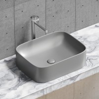 Накладная раковина Ceramicanova Element CN6052MH антрацит матовая