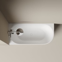 Акриловая ванна Edge 1700x800x580, угловая, левая, FB23L Акриловая ванна Edge 1700x800x580, угловая, левая, FB23L