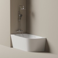 Акриловая ванна Edge 1700x800x580, угловая, левая, FB23L Акриловая ванна Edge 1700x800x580, угловая, левая, FB23L