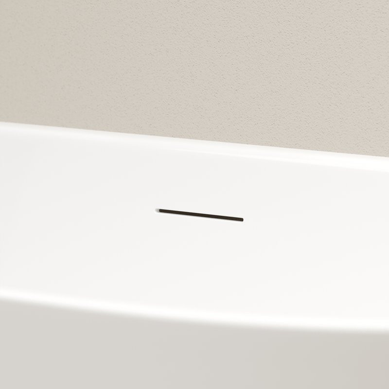 Акриловая ванна Edge 1700x800x580, угловая, левая, FB23L