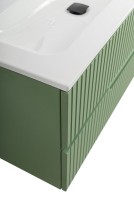 Тумба с раковиной Cezares Duet 100 фисташковый софт, раковина Cezares CZR-8073-100