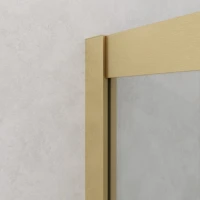 Душевой уголок Cezares Relax RELAX-304-R-2-100-C-BORO 100x100, профиль брашированное золото