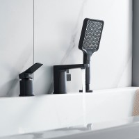 Смеситель на борт ванны Shevanik S9912H черный