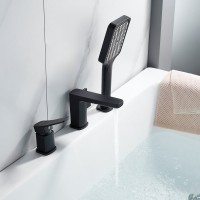 Смеситель на борт ванны Shevanik S9912H черный