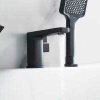 Смеситель на борт ванны Shevanik S9912H черный Смеситель на борт ванны Shevanik S9912H черный