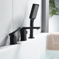 Смеситель на борт ванны Shevanik S9912H черный