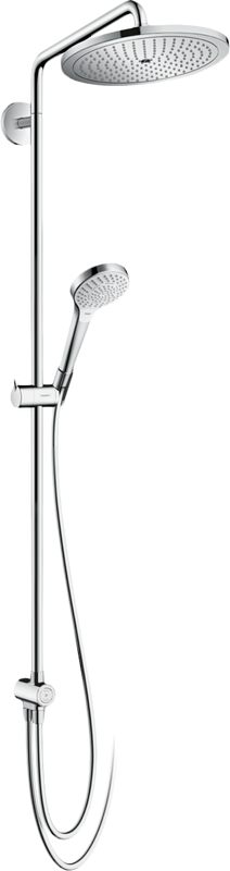 Душевой комплект Смеситель для душа Hansgrohe Metris S 31660000 + Стойка Croma Select S 26793000 хром