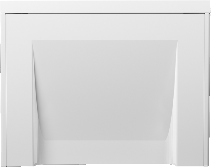 Акриловая ванна Alex Baitler Baikal 150x70 см, встраиваемая, белая, с экраном