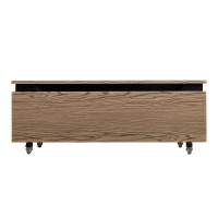 Тумба с раковиной Cezares Slider 100 подвесная, 2 ящика, дуб тангент