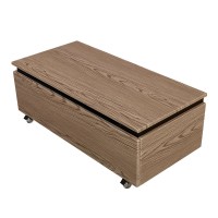 Тумба с раковиной Cezares Slider 100 подвесная, 2 ящика, дуб тангент