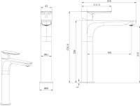Смеситель для раковины Allen Brau Eclipse 5.E1A02-00 хром Смеситель для раковины Allen Brau Eclipse 5.E1A02-00 хром