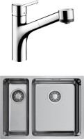 Комплект Мойка Omoikiri TADZAVA 58-2-U/IF R + Смеситель Hansgrohe Talis S 32841000