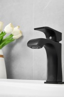 Смеситель для раковины BELZ B507 B10507-7 черный Смеситель для раковины BELZ B507 B10507-7 черный