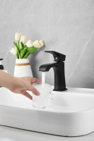 Смеситель для раковины BELZ B507 B10507-7 черный Смеситель для раковины BELZ B507 B10507-7 черный