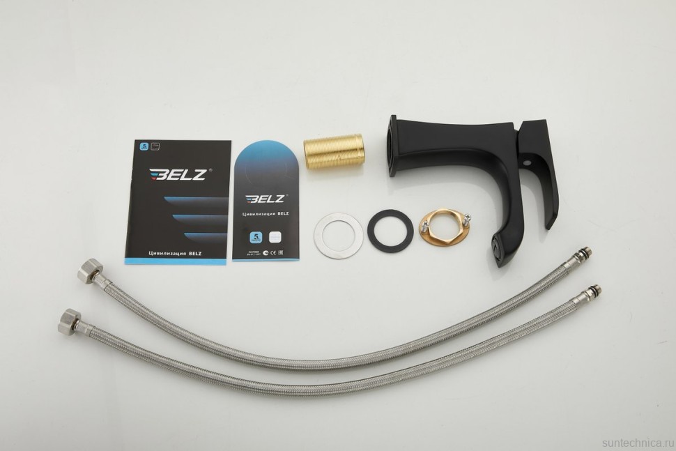 Смеситель для раковины BELZ B507 B10507-7 черный