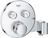 Термостатический смеситель встраиваемый Grohe Grohtherm SmartControl 29120000 С ВНУТРЕННЕЙ ЧАСТЬЮ, хром