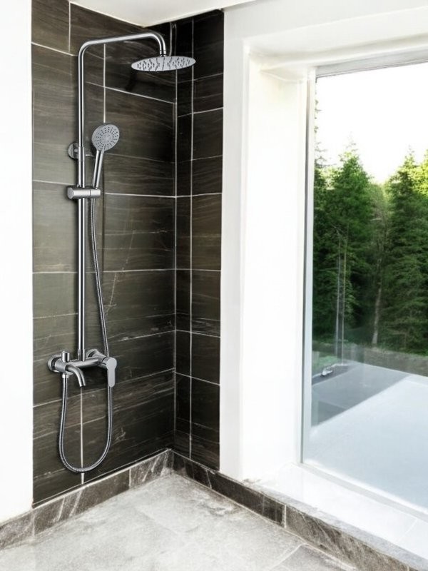 Душевая стойка BOND Smart B63-9100 хром