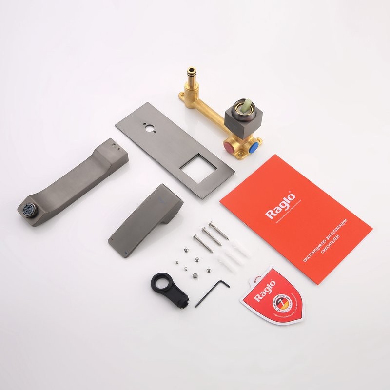 Смеситель для раковины Raglo R01.11.09, графит