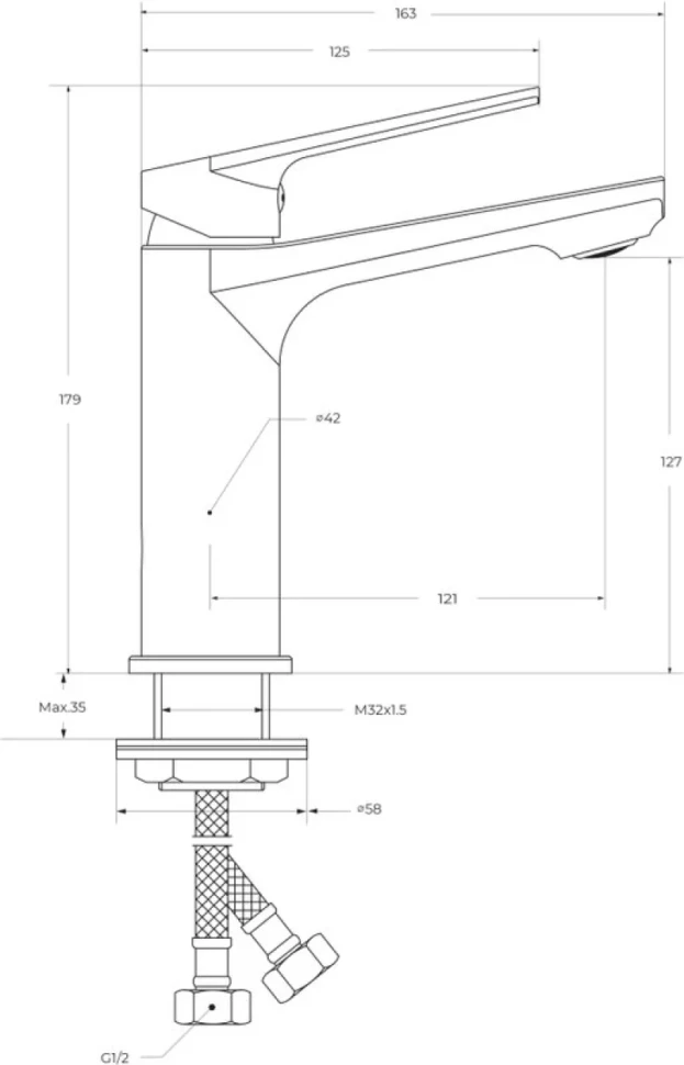 Комплект для ванной Cezares Comfort VD/LS-01 хром
