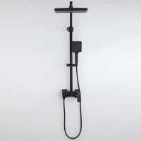 Душевая стойка Frap H76 F2476-6 черная Душевая стойка Frap H76 F2476-6 черная