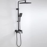 Душевая стойка Frap H76 F2476-6 черная