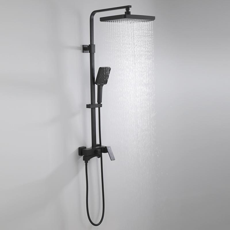 Душевая стойка Frap H76 F2476-6 черная