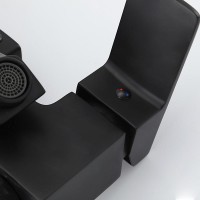 Душевая стойка Frap H76 F2476-6 черная