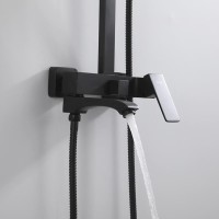 Душевая стойка Frap H76 F2476-6 черная