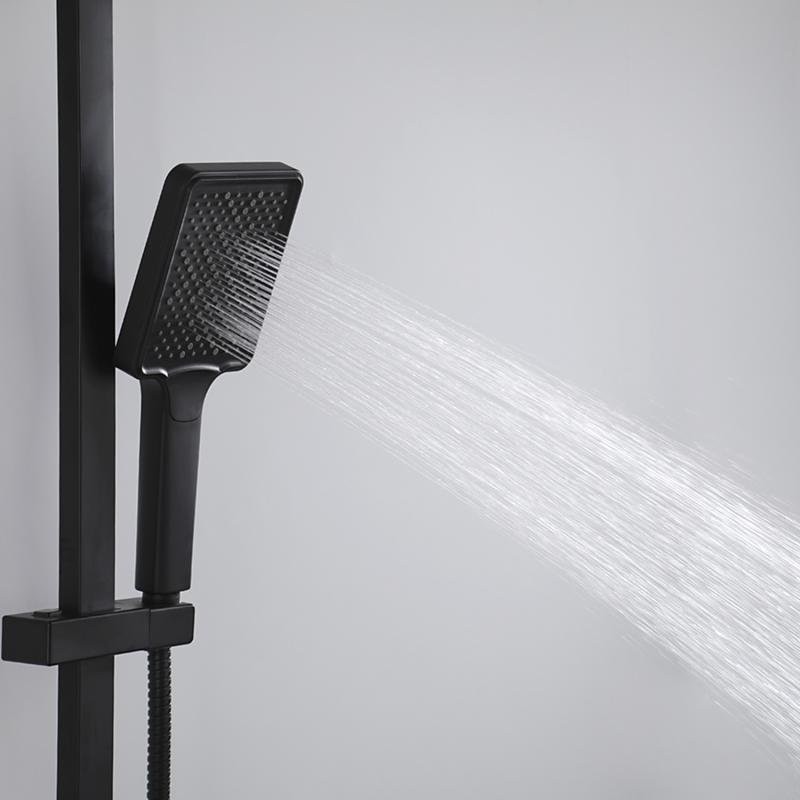 Душевая стойка Frap H76 F2476-6 черная