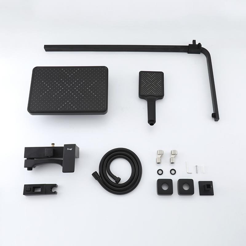 Душевая стойка Frap H76 F2476-6 черная