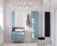 Шкаф AQUATON Мишель 23 дуб рустикальный, фьорд