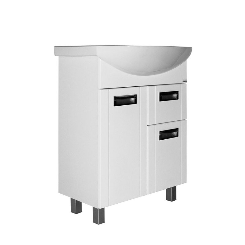 Тумба для ванной "АЛЬФА-65" под раковину Best-65 (Sanita Lux) (ПВХ)