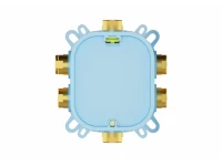Душевой комплект Ravak Flat FL 090.21BL С ВНУТРЕННЕЙ ЧАСТЬЮ, матовый черный