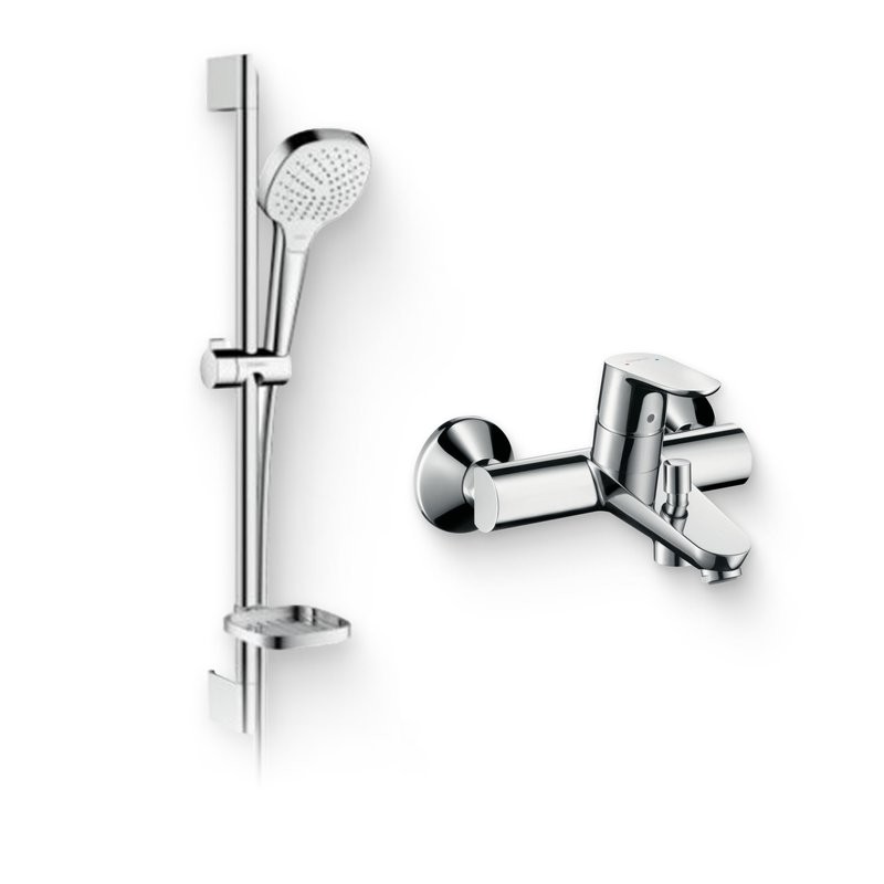 Душевой комплект Смеситель Hansgrohe Focus E2 31940000 + Гарнитур Croma Select  E 26586400
