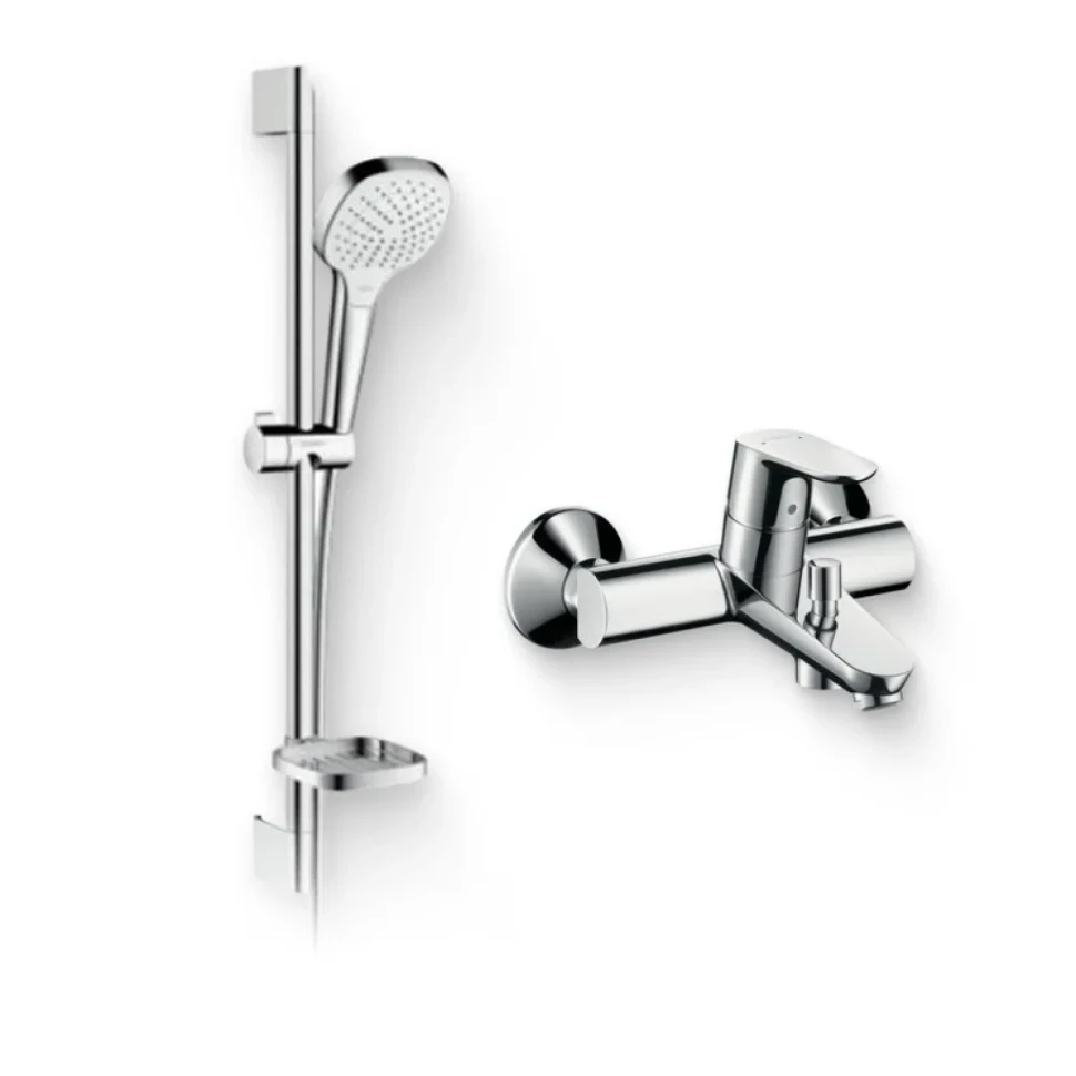 Душевой комплект Смеситель Hansgrohe Focus E2 31940000 + Гарнитур Croma Select  E 26586400