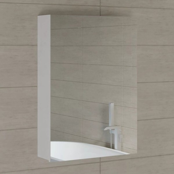 Зеркало-шкаф SanStar 50 универсальное, белое