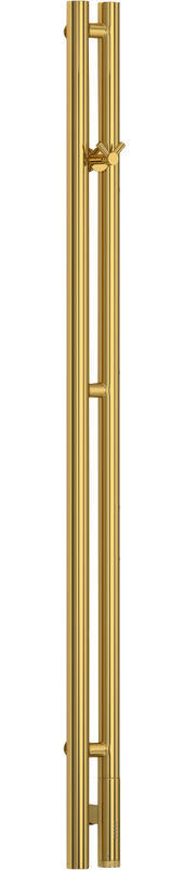 Полотенцесушитель электрический Сунержа Нюанс 3.0 120 см золото, правый