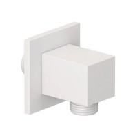 Шланговое подключение Kludi A-QA 6554953-00 белое матовое