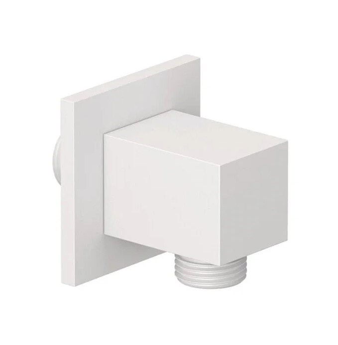 Шланговое подключение Kludi A-QA 6554953-00 белое матовое