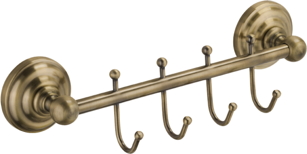 Крючок Fixsen Retro FX-83805-4 античная латунь