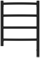 Полотенцесушитель электрический Сунержа Галант 3.1 31-6001-5040 60x45 см, подключение справа, матовый черный, лесенка